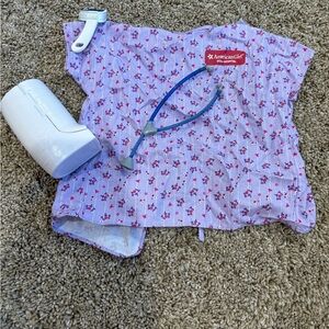 American girl doll hospital set